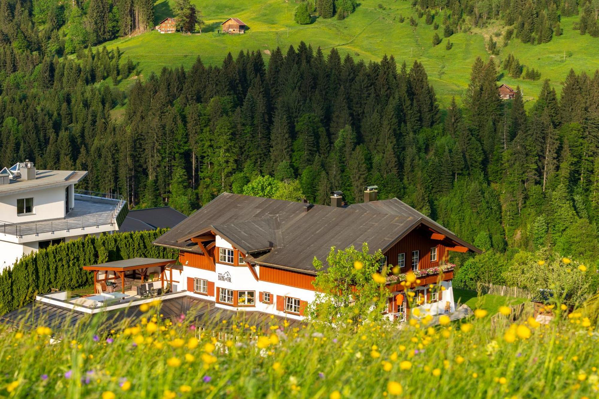 Haus Berg & Tal Διαμέρισμα Hirschegg  Εξωτερικό φωτογραφία