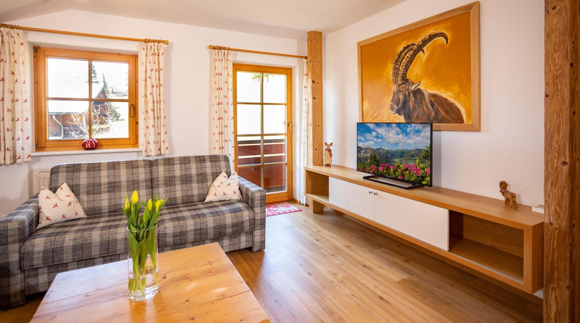 Haus Berg & Tal Διαμέρισμα Hirschegg  Εξωτερικό φωτογραφία